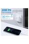 20W PD Foldable Fast Charging Wall Adapter Compatible with Apple iPhone13 Pro Max/13 Pro Max/SE/iPad - 2