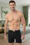 Men's 100% Cotton 6-Piece Single Jersey Fabric Combed Cotton Boxer Shorts - 8