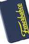 iPhone 11 Pro Max Compatible Handwritten Navy Blue Silicone Licensed Phone Case - 2