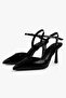 Women's Lura Black Patent Leather Stiletto - 5