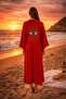 Mystical Eye Red Kimono - 4