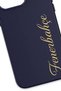 iPhone 15 Pro Compatible Gold Handwritten Leather Magsafe Licensed Phone Case - 2