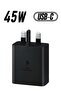 Travel Power Adapter 45W, Black