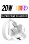 For iPhone 14 13 12 11 Pro XR XS Fast Charging 20W USB-C PD Plug Charger & Cable