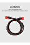 HDMI 4K 1.5m Nylon Braided Cable – High-Quality, Tv, Computer, Game Console Compatible - 2