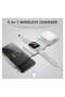 3 in 1 Wireless Charger,Magnetic Foldable Charging Station,Fast Wireless Charging Pad - 3