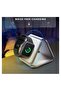 3 in 1 Wireless Charger,Magnetic Foldable Charging Station,Fast Wireless Charging Pad - 4