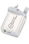 Dual Port Wall Charger White - 3