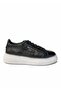 Men's Black Lace-up Casual Shoes
