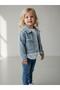 Girl's Cropped Denim Jacket - 4