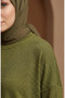 Comfortable Cut Seasonal Tunic, Does Not Show under Clothes, Plus Size Tunic, Mother's Tunic 8766-03 Pistachio Green - 4