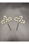 Pearl Butterfly Model Bridal Hair Clip – Set of 2 - 5