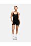 X Seamless Tummy Control Strappy Covered Sports Shorts Jumpsuit - 4