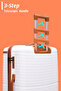 Hard Shell Unbreakable Expandable PP 4 PCS Set Luggage, Lightweight, Secured Lock Suitcase - 6