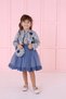 Girl's Tulle Jacket Dress - 2