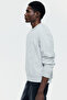 Baskılı Sweatshirt Loose Fit - 4
