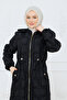 Women's Embossed Patterned Waist Tunneled Quilted Cap - 6