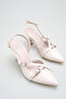 Elara Cross-Strapped Thin Heel Slingback
