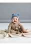 Baby Organic Cotton Teddy Bear Embroidered Jumpsuit - 5