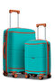 Hard Shell Unbreakable Expandable PP 2 PCS Set Luggage, Lightweight, Secured Lock Suitcase