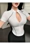بلوزة CoolFit بأكمام قصيرة وقصة ضيقة - 4