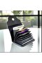 Quanzhou Unisex Accordion Card Holder with 10 Compartments and Clasp Closure - 3