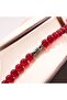 Red Crystal Bead Necklace – 38.5 g - 3