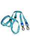 Handmade-Double Carabiner Dog Leash. Hooks Are for Dogs between 20 and 50 Kilos.