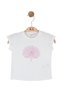 Girl's Peacock T-Shirt Nk-31626-Y