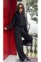 Women's Half Zippered Pleated Detail Modal Track Suit - 2