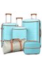 Hard Shell Unbreakable Expandable PP 5ST Luggage, Lightweight, Secured Lock Suitcase