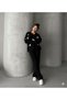 For the Love of Panda! Soft Textured Patterned Two-Piece Knit Set Fits Sizes 38-42 - 2