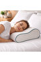 Orthopedic Double-Sided Visco Pillow with Neck Support – Ergonomic Pillow for Spine Alignment - 2