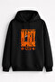 Marty Supreme Printed Hooded Black Sweatshirt