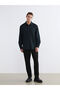 Esvab • Modern & Distinctive Standard Fit Long Sleeve Dobby Men's Shirt - 2
