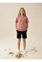 100% Cotton Oversize Fit T-Shirt and 100% Cotton Shorts Set - 4