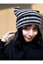 Knitted Cat Ear Beanie - 3