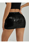 Sequined Shorts Skirt Sequin Shorts Skirt - 2