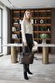 Stylish and Convenient Bag with Bitter Coffee Cover and Large Size Scarf as a Gift - 3