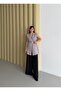 85 cm Long Vest Oversized Gold Buckle Belted Shoulder Pad Piece Elegant Oversized Vest - 2