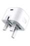 Galaxy Z fold 3 Charger, USB C Fast Charge Foldable Plug 20W Type C PD Power Delivery Wall Adapter - 3