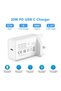 20W Type C Fast Charger Adapter for iphone 14 pro/ 14 pro max/14/13/12/11, USB C Fast Charging Plug - 3