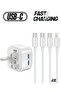 2-Pack iPhone 16 Charger – Fast USB-C to Lightning Charging Cable & Plug, Dual C Fast Charge for iP
