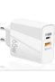65W Fast Charge Adapter For MacBook Pro Laptop Type C PD Quick Phone Charger For iPhone 13 11 iPad - 2