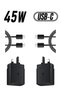 45W Super Fast Charger for Samsung,Gcstnn USB C Plug for Galaxy S24 Ultra/S24+/S24/S23 Ultra/S23/S2