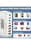 Multi USB Charger, 268W USB C Fast Charger 8-Port Charging Station Portable USB And Type C Charging - 6