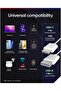 GC351 35W GaN Fast Charging Wall Charger with Dual USB-C and USB-A Ports for Efficient Charging of - 4