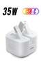 iPhone 16, iPhone 15 Pro Max Charger With USB C Port 35 Watt for iPhone 16, iPhone 15 Pro max/15 Pr
