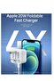 iPhone Charger Cable and Plug, iPhone Fast Charger 20W PD 3.0 USB C Wall Charger Plug with 1M iPhon - 3