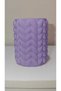 Woven Textured Makeup Organizer – Modern Home Accessory, Multi-Color Option - 3